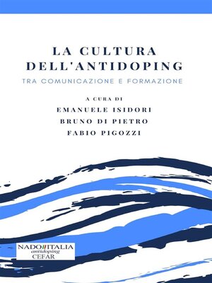 cover image of La cultura dell'antidoping